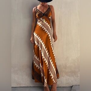 NEW✨-Boho V Neck Cami Dress